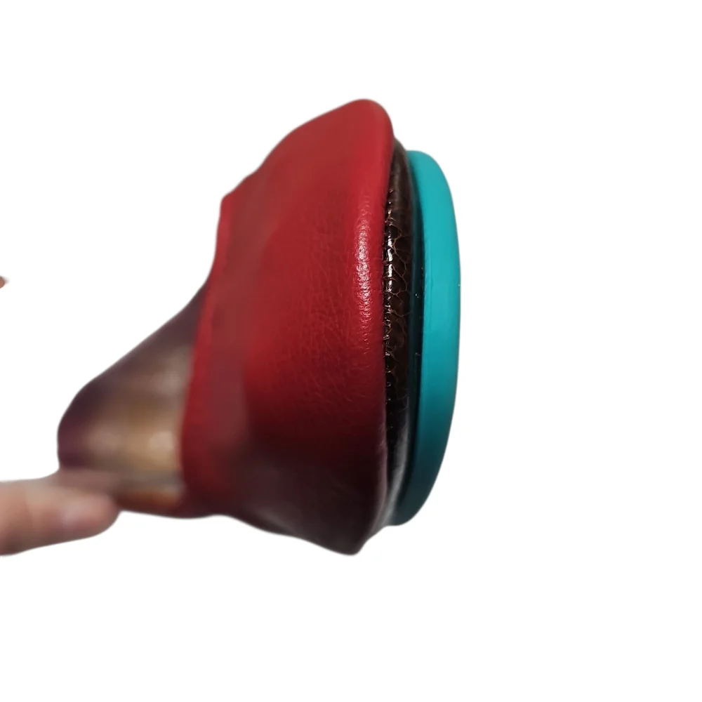 Tieks Cardinal Red Leather Flats, Like New - Picture 8 of 11